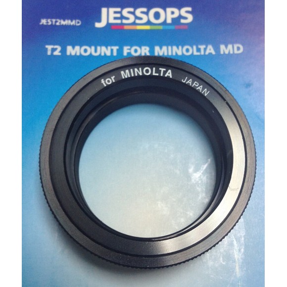 Jessops T2 Mount for Minolta MD Manual focus body (NB NOT Af and NOT Sony fit)